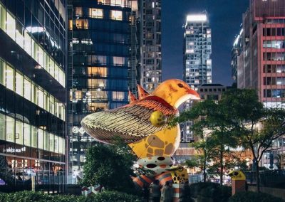 nuit blanche Toronto inflatable bird